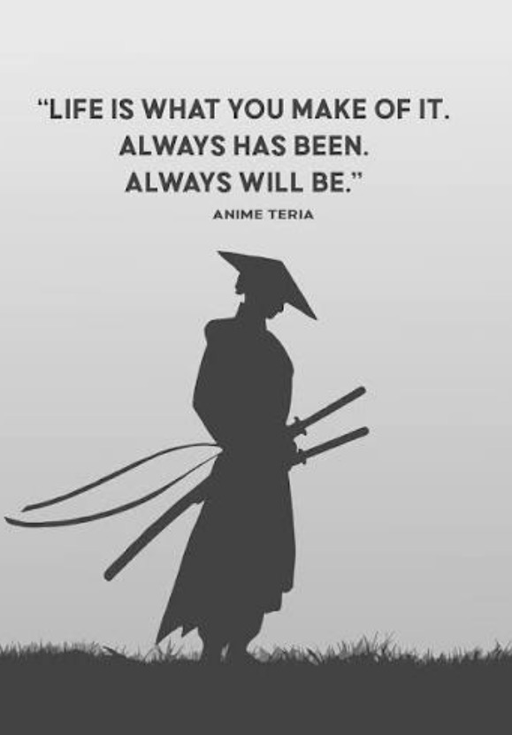 Samurai im Gehen